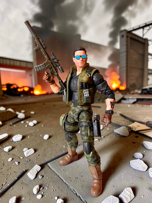 Iceman | Premium One-of-a-Kind 1:12 Scale G.I. Joe Custom Figure