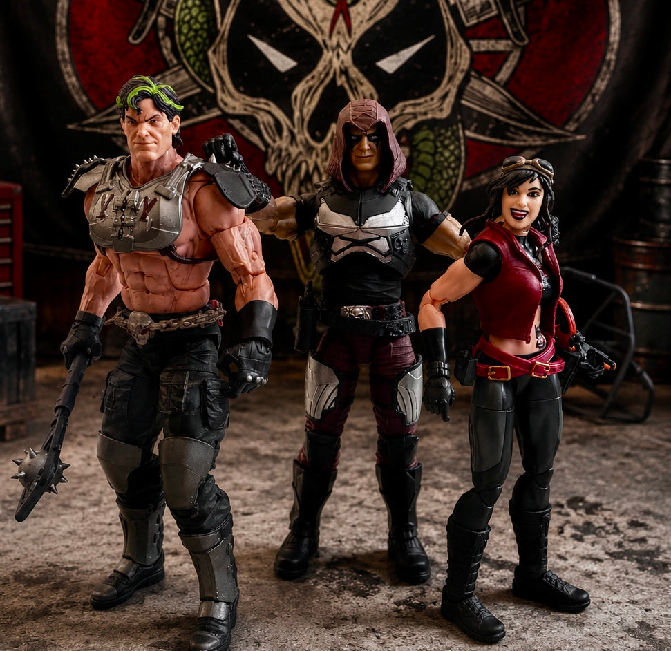 Thrasher | One-of-a-Kind 1:12 Scale Dreadnok Custom Figure