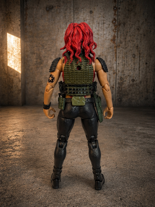 Gun Bunny | One-of-a-Kind 1:12 Scale Dreadnok Custom Figure