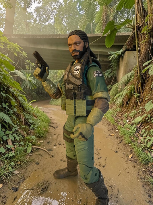 Mojo (SAS Trooper) | One-of-a-Kind 1:12 Scale G.I. Joe Custom Figure