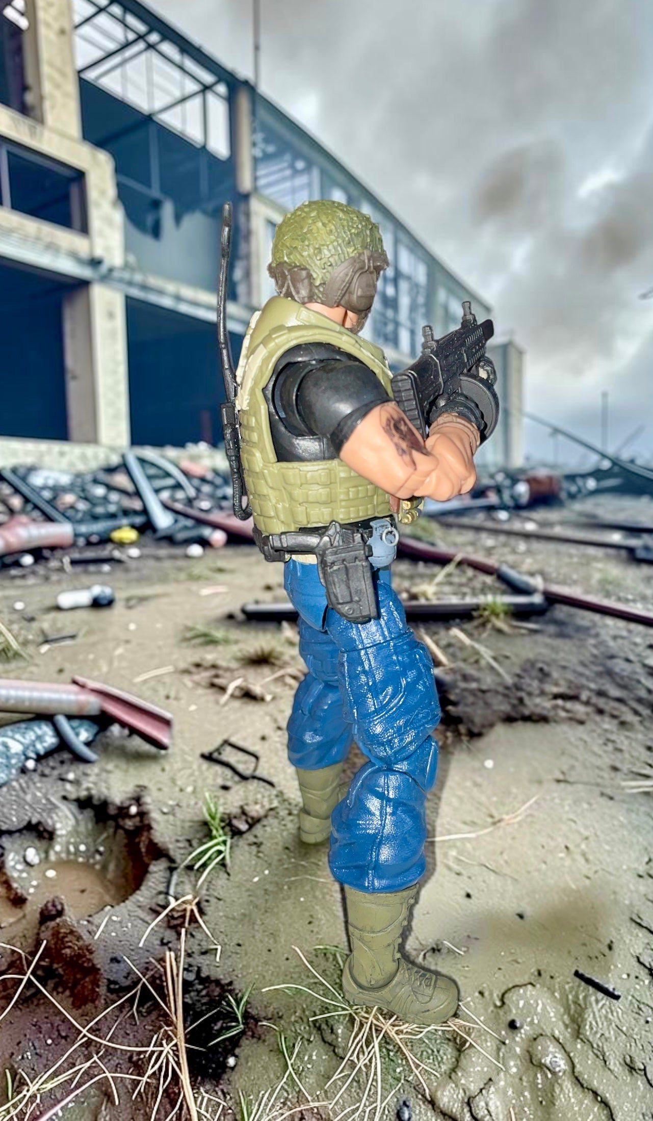 Bulldog (SAS trooper) | One-of-a-Kind 1:12 Scale G.I. Joe Custom Figure