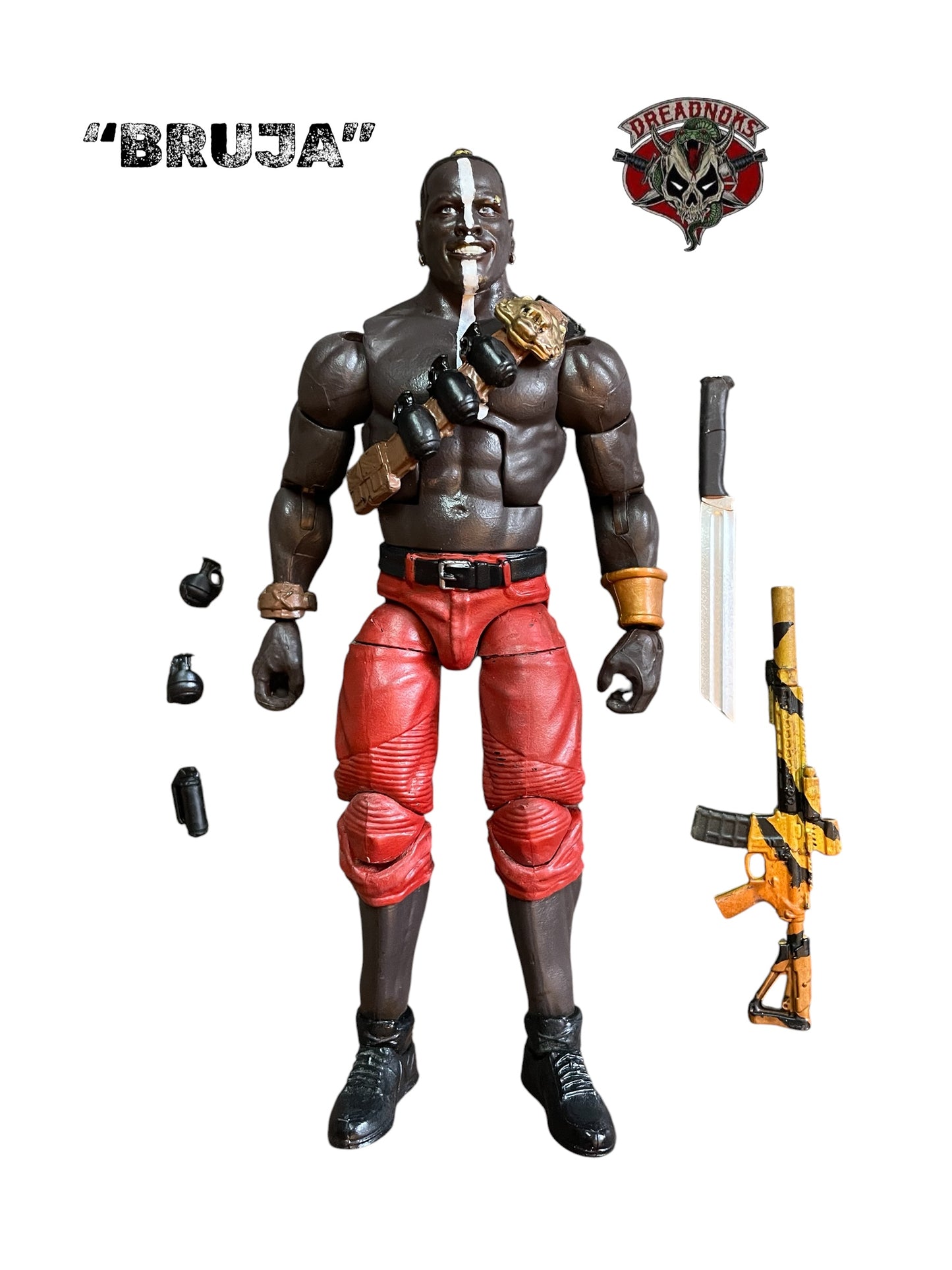 Bruja | One-of-a-Kind 1:12 Scale Dreadnok Custom Figure