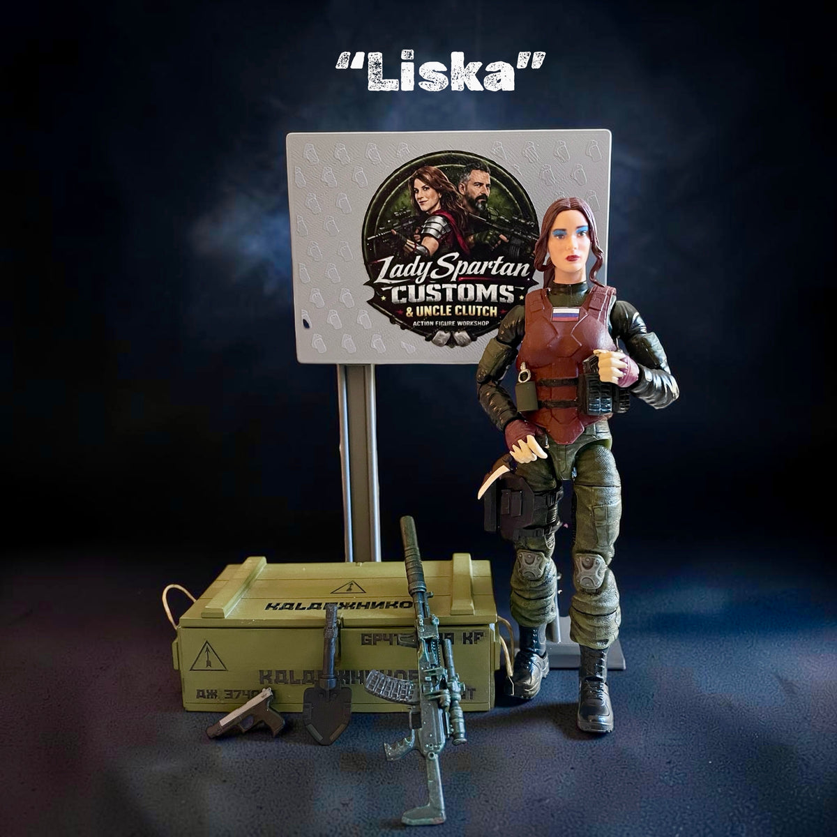 Liska | Premium One-of-a-Kind 1:12 Scale Oktober Guard Custom Figure