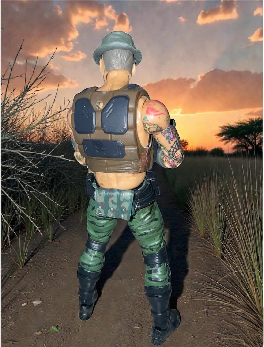 COBRA Viper "Hard Rock" | One-of-a-Kind 1:12 Scale Cobra Custom Figure