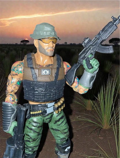 COBRA Viper "Hard Rock" | One-of-a-Kind 1:12 Scale Cobra Custom Figure