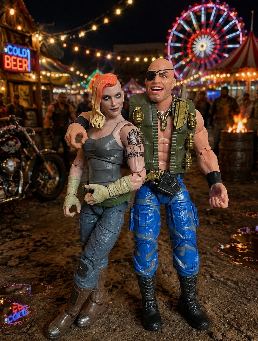 Demolishor | One-of-a-Kind 1:12 Scale Dreadnok Custom Figure