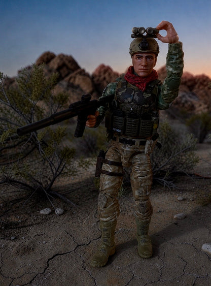 Torpedo & Wetsuit | One-of-a-kind 1:12 Scale Custom Figure 2-pack