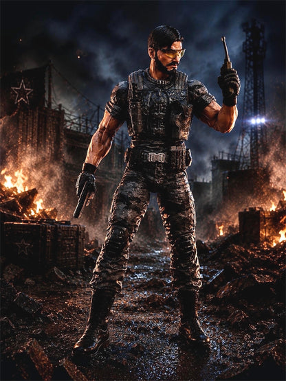 Night Force Clutch | One-of-a-Kind 1:12 Scale G.I. Joe Custom Figure