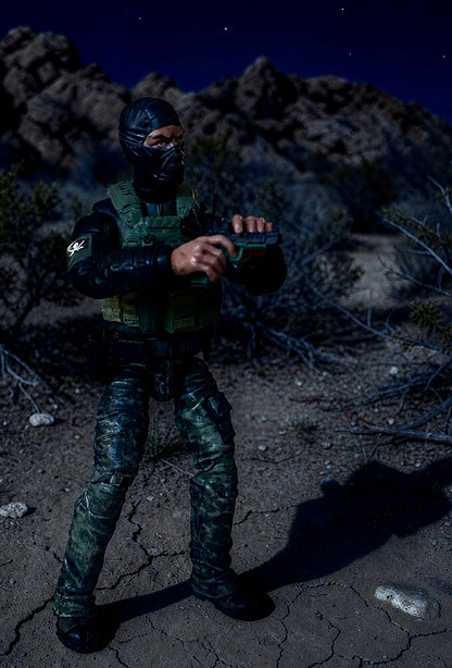 Torpedo & Wetsuit | One-of-a-kind 1:12 Scale Custom Figure 2-pack