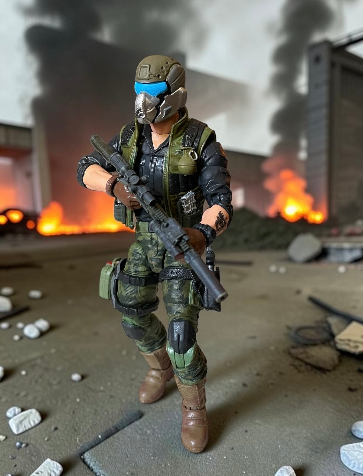 Iceman | Premium One-of-a-Kind 1:12 Scale G.I. Joe Custom Figure