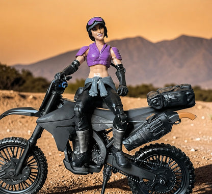 Raven | One-of-a-Kind 1:12 Scale Dreadnok Custom Figure