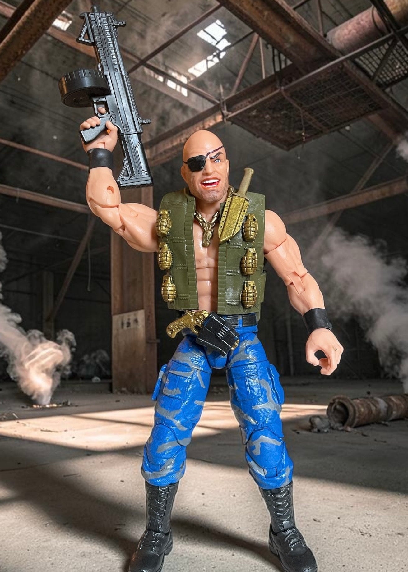 Demolishor | One-of-a-Kind 1:12 Scale Dreadnok Custom Figure