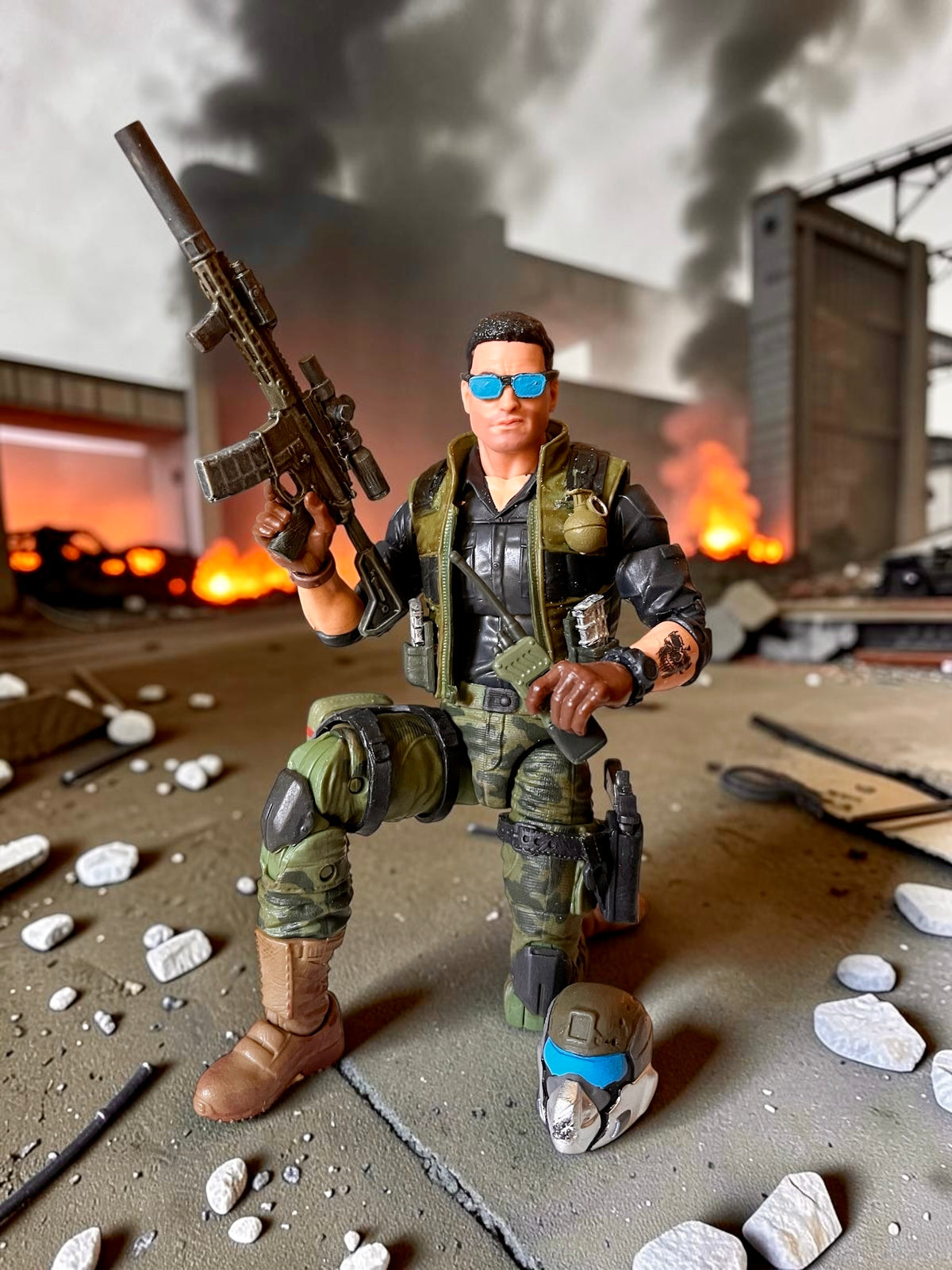 Iceman | Premium One-of-a-Kind 1:12 Scale G.I. Joe Custom Figure