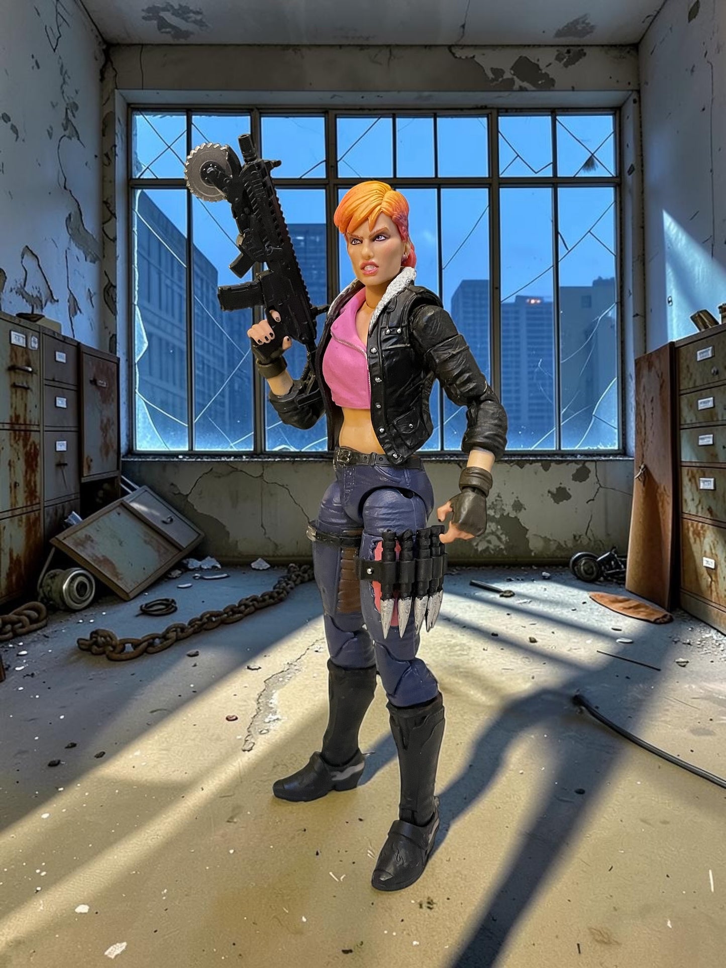 Zarana | One-of-a-Kind 1:12 Scale Dreadnok Custom Figure