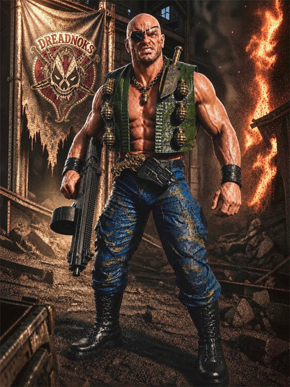 Demolishor | One-of-a-Kind 1:12 Scale Dreadnok Custom Figure