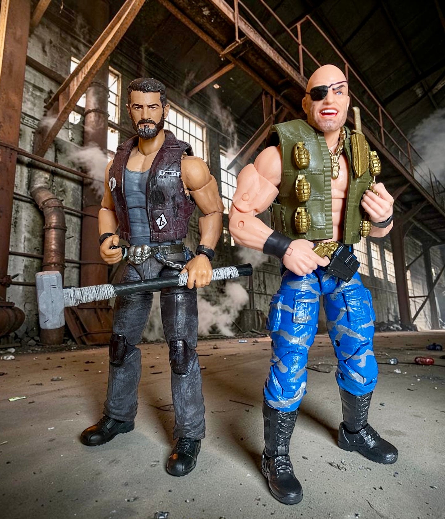 Demolishor | One-of-a-Kind 1:12 Scale Dreadnok Custom Figure
