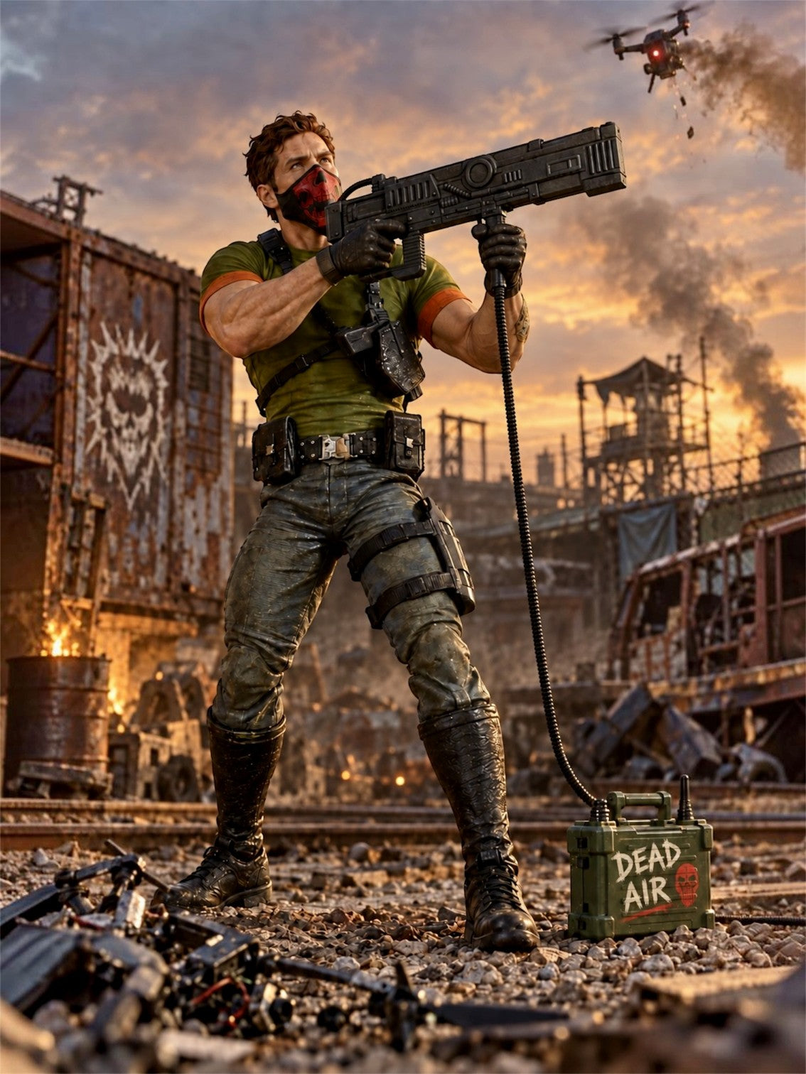 Bandit | Premium One-of-a-Kind 1:12 Scale Dreadnok Custom Figure