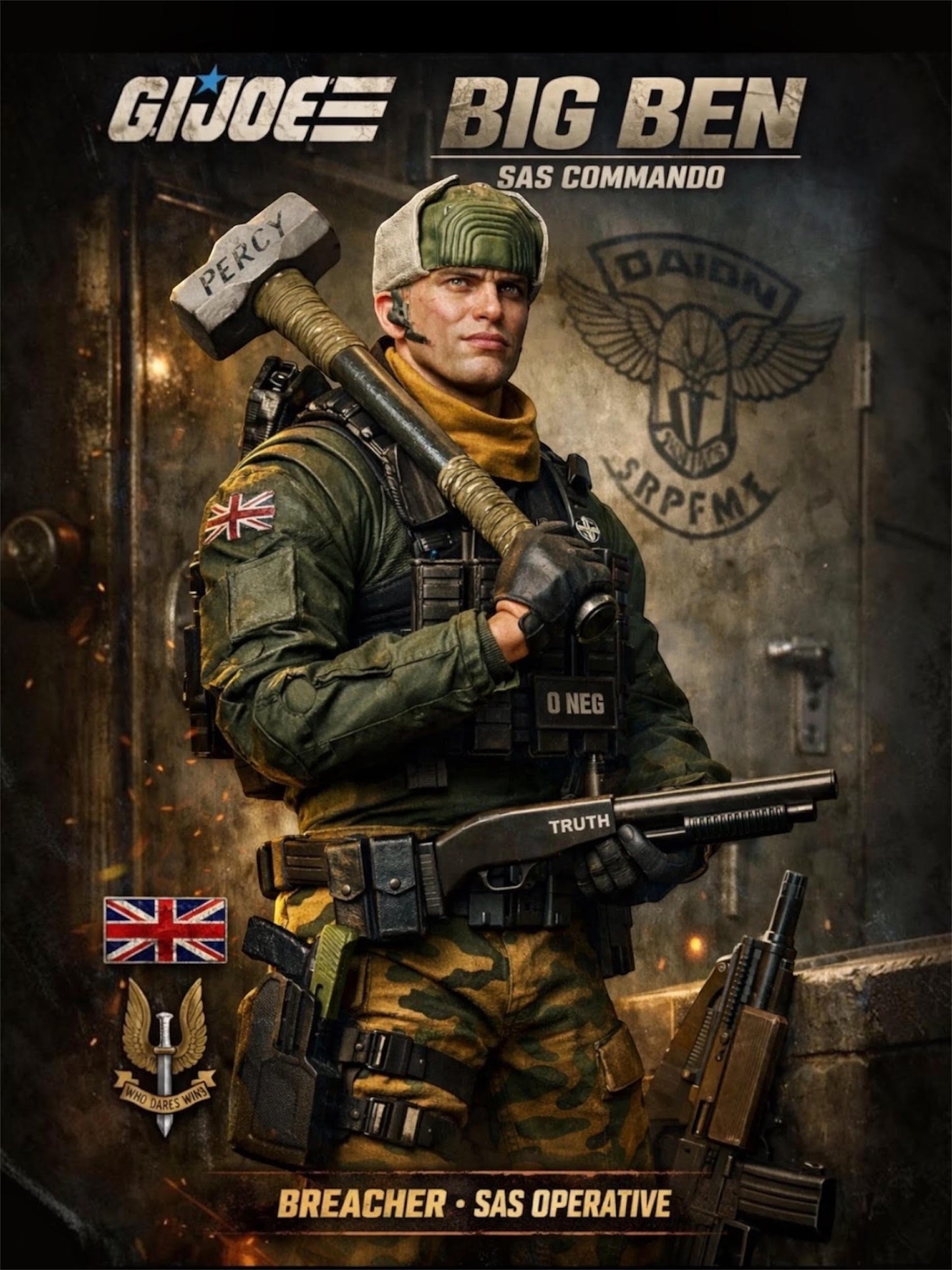 Big Ben (SAS Commando Edition) custom figure