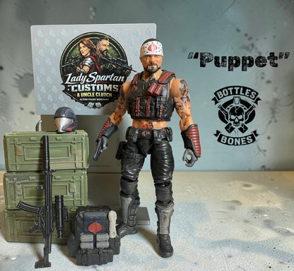 Puppet | Premium One-of-a-Kind 1:12 Scale Cobra Custom Figure