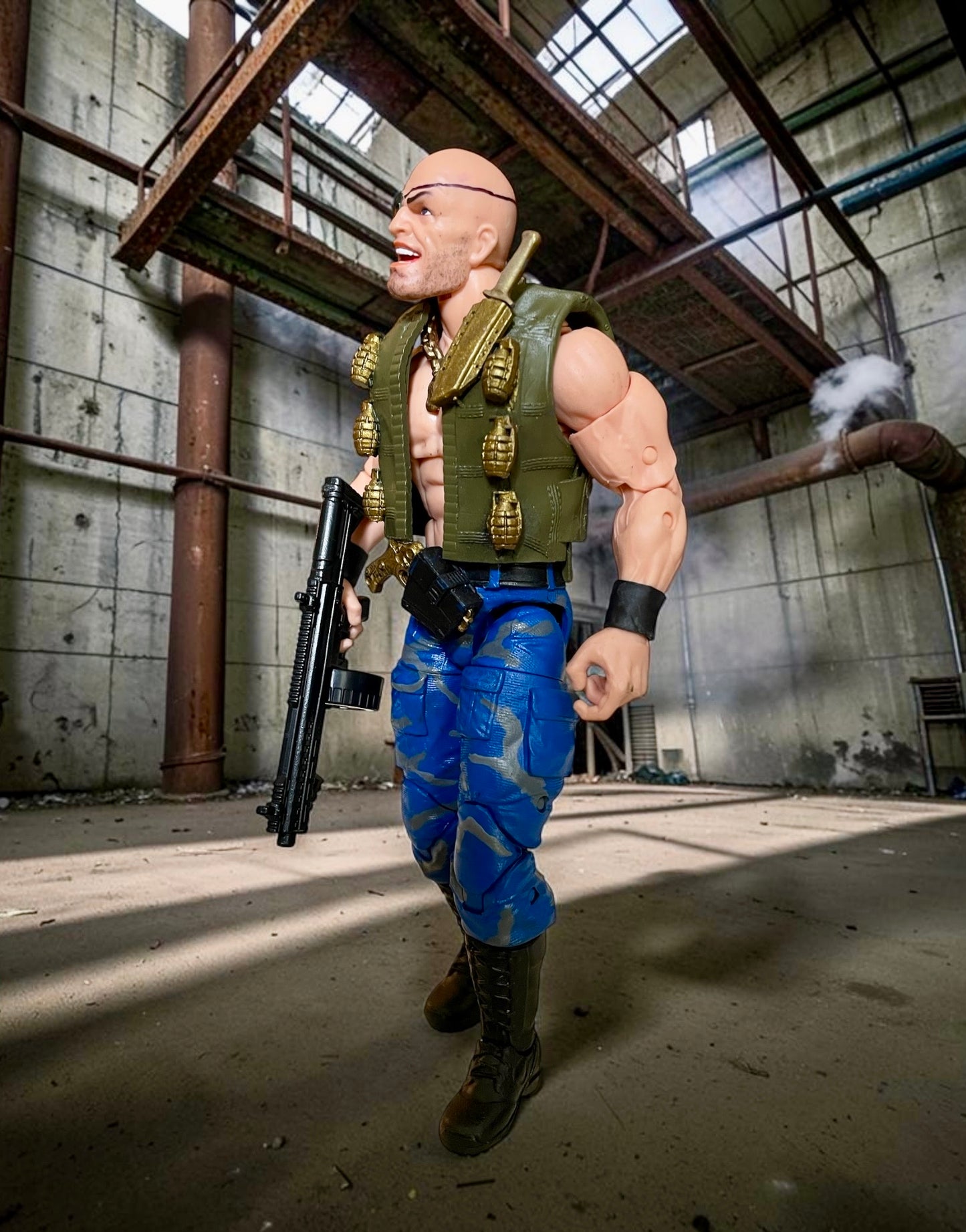 Demolishor | One-of-a-Kind 1:12 Scale Dreadnok Custom Figure
