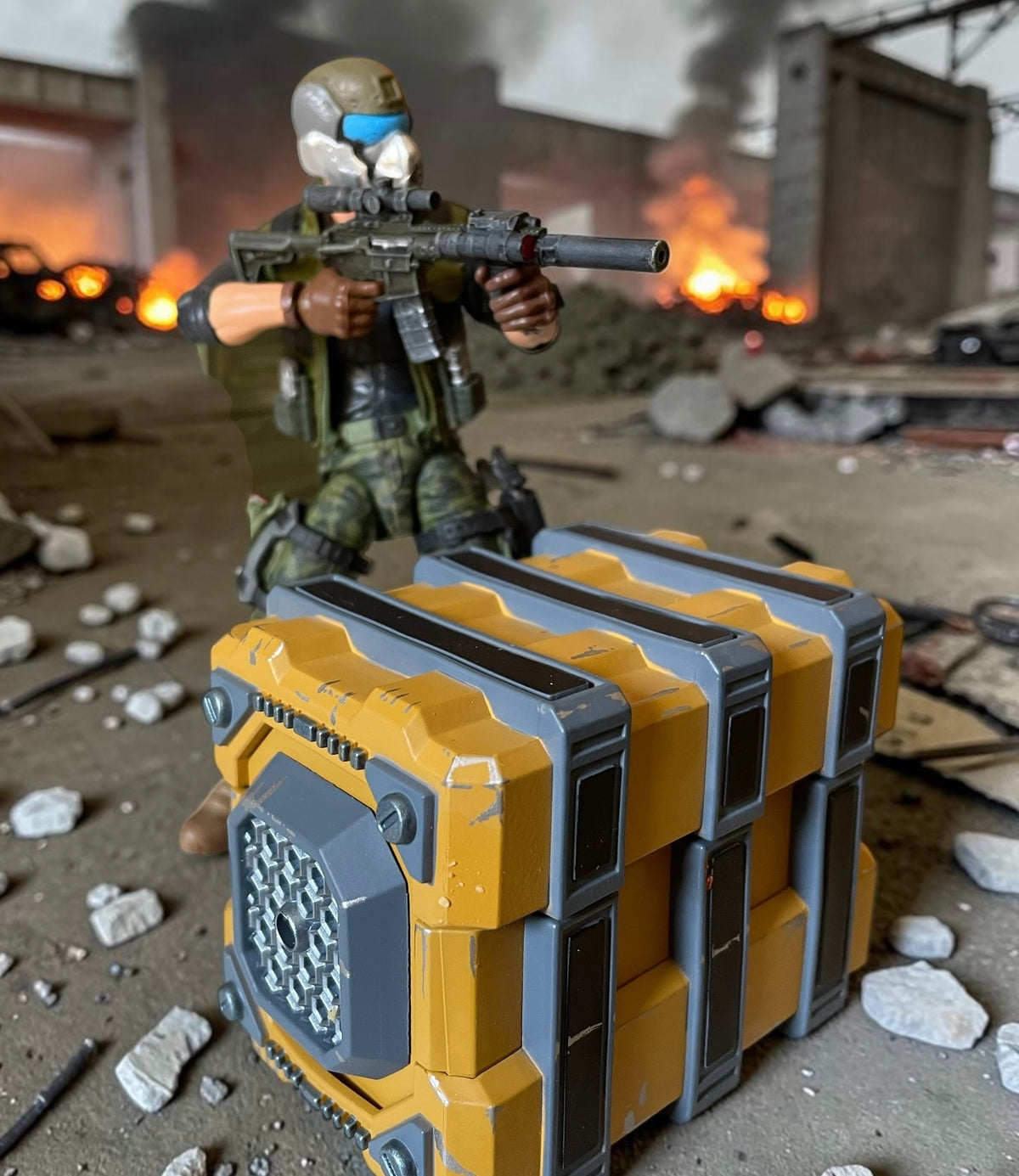 Iceman | Premium One-of-a-Kind 1:12 Scale G.I. Joe Custom Figure