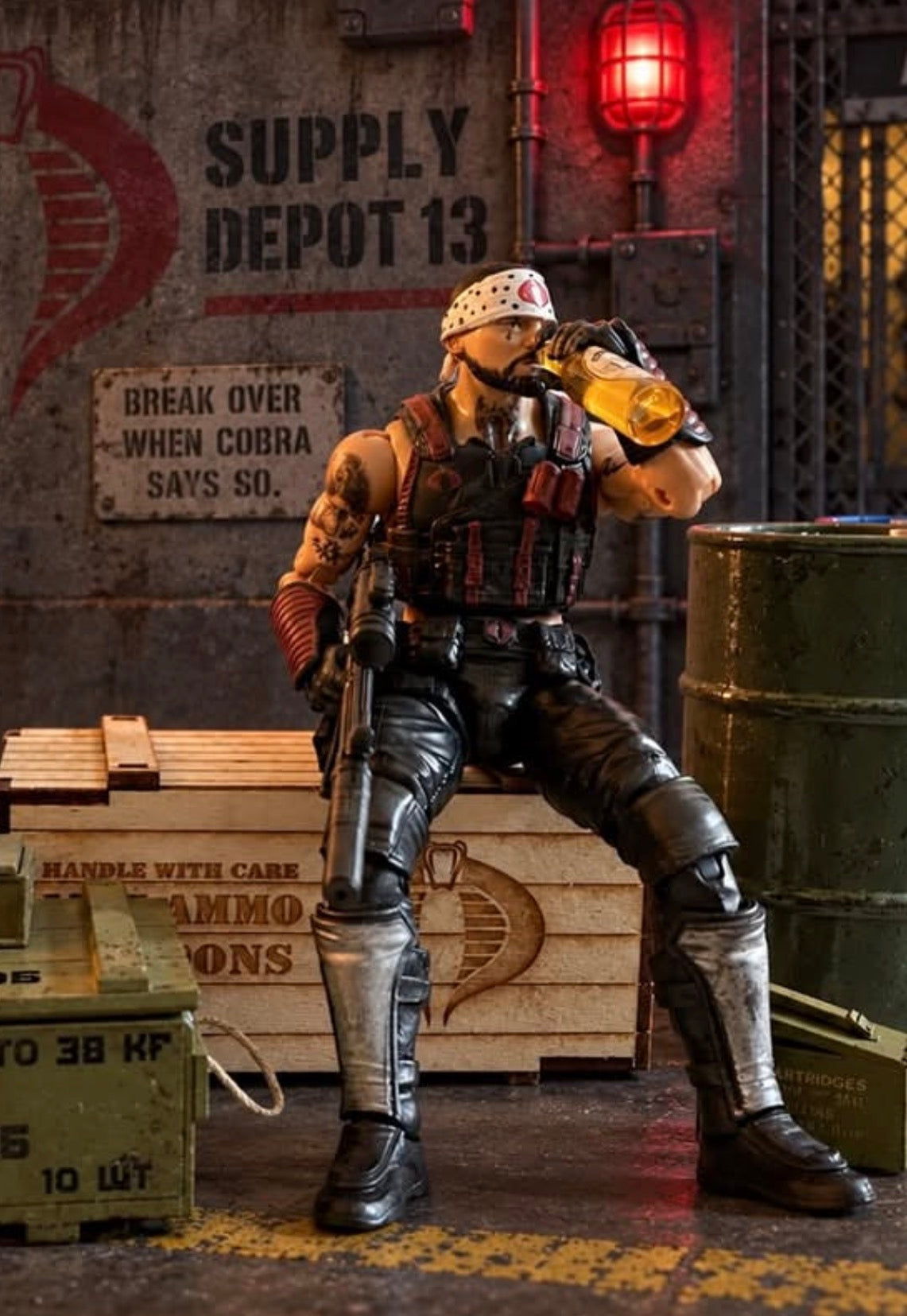 Puppet | Premium One-of-a-Kind 1:12 Scale Cobra Custom Figure