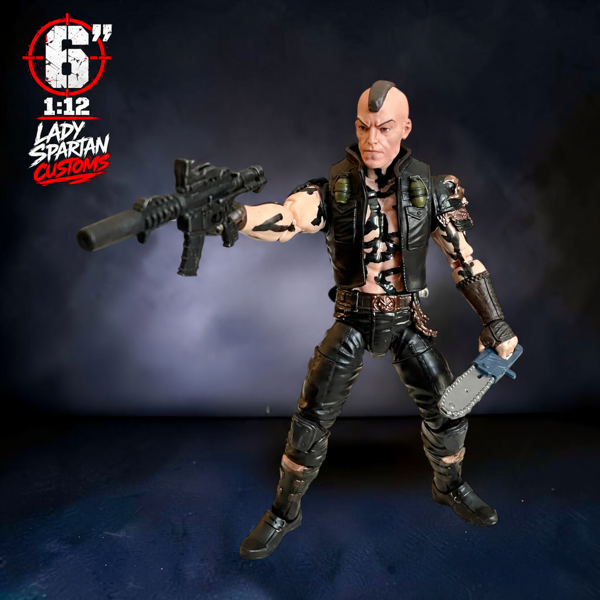Bug | One-of-a-Kind 1:12 Scale Dreadnok Custom Figure