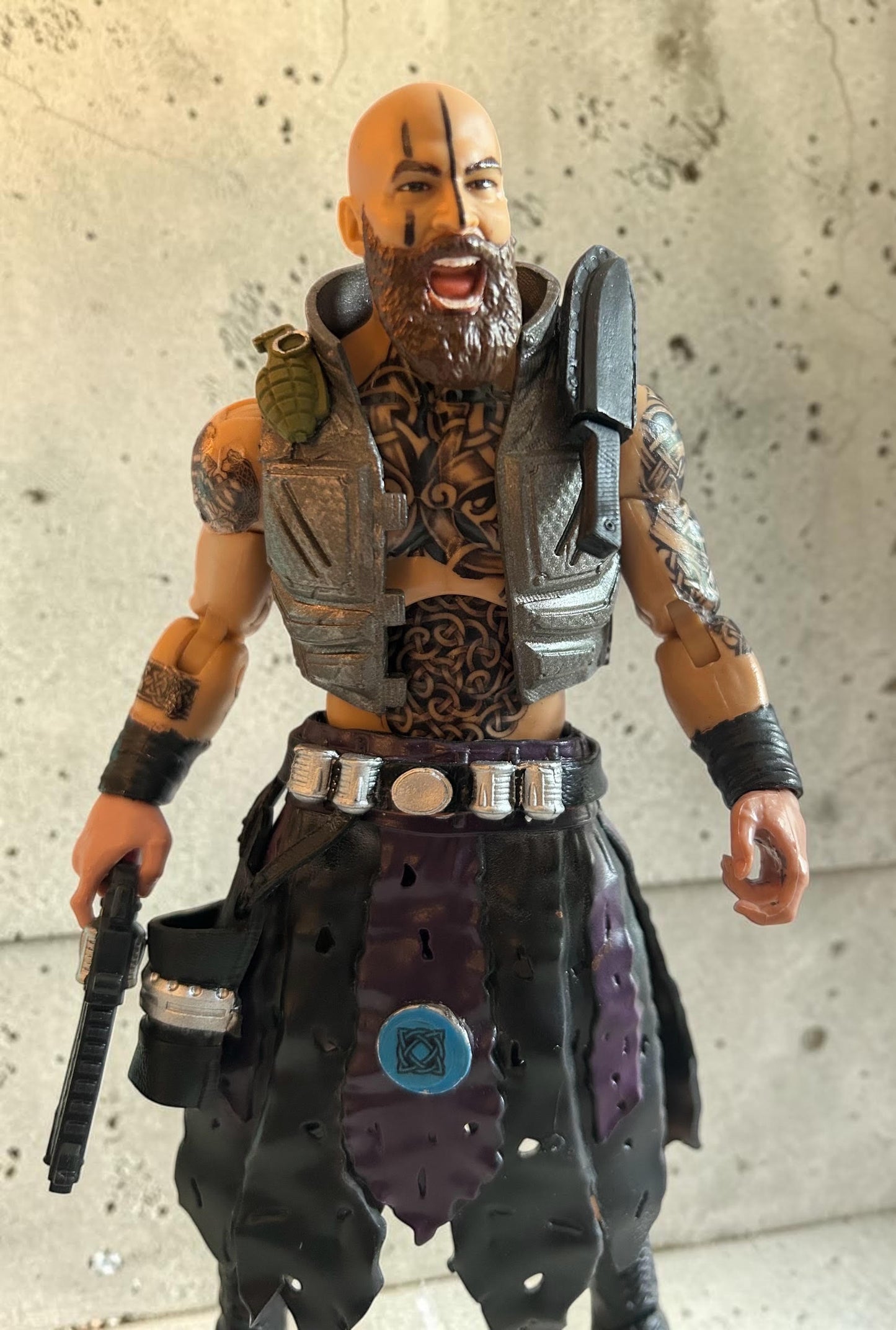 Ferg | One-of-a-Kind 1:12 Scale Dreadnok Custom Figure
