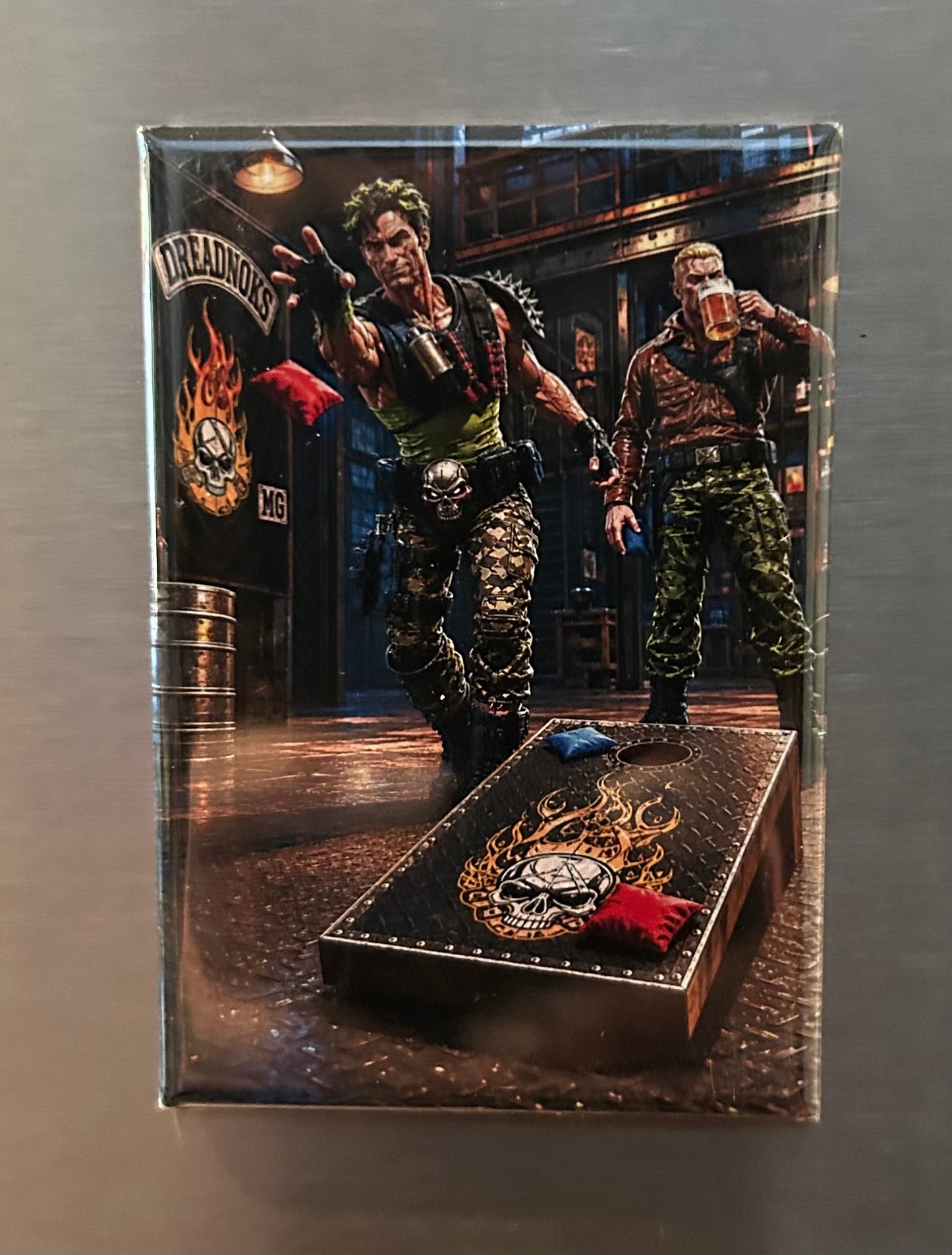 Hawk & Thrasher magnet