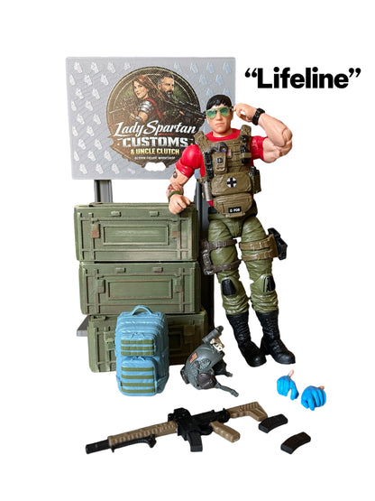 Lifeline | Premium One-of-a-Kind 1:12 Scale G.I. Joe Custom Figure