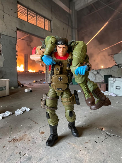 Lifeline | Premium One-of-a-Kind 1:12 Scale G.I. Joe Custom Figure