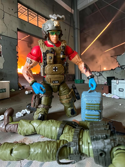 Lifeline | Premium One-of-a-Kind 1:12 Scale G.I. Joe Custom Figure