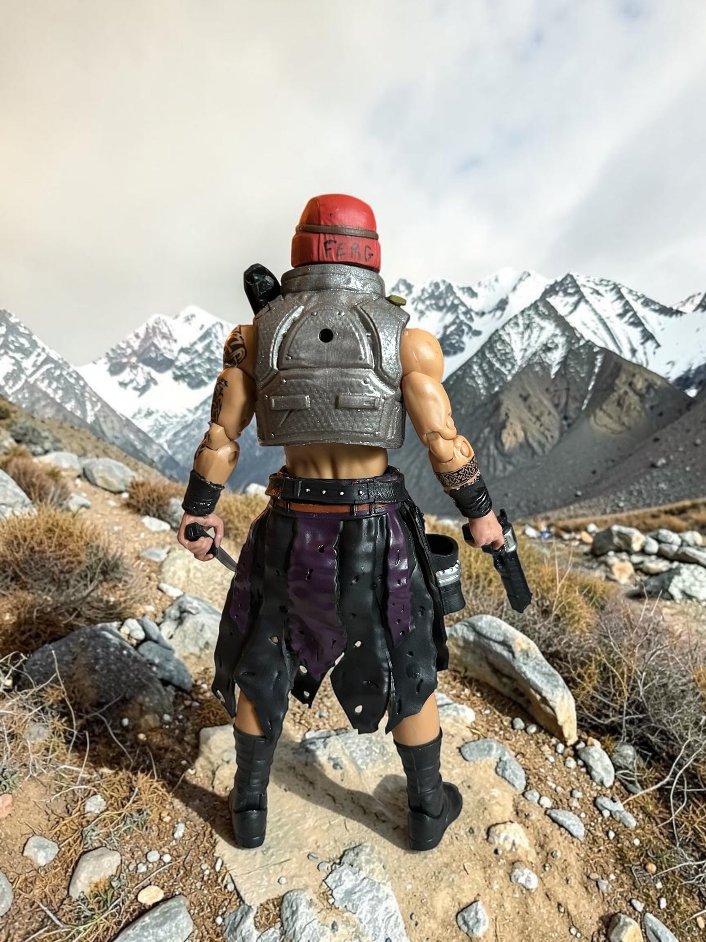 Ferg | One-of-a-Kind 1:12 Scale Dreadnok Custom Figure