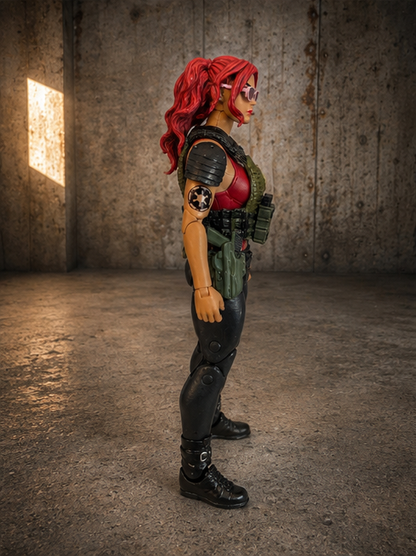 Gun Bunny | One-of-a-Kind 1:12 Scale Dreadnok Custom Figure