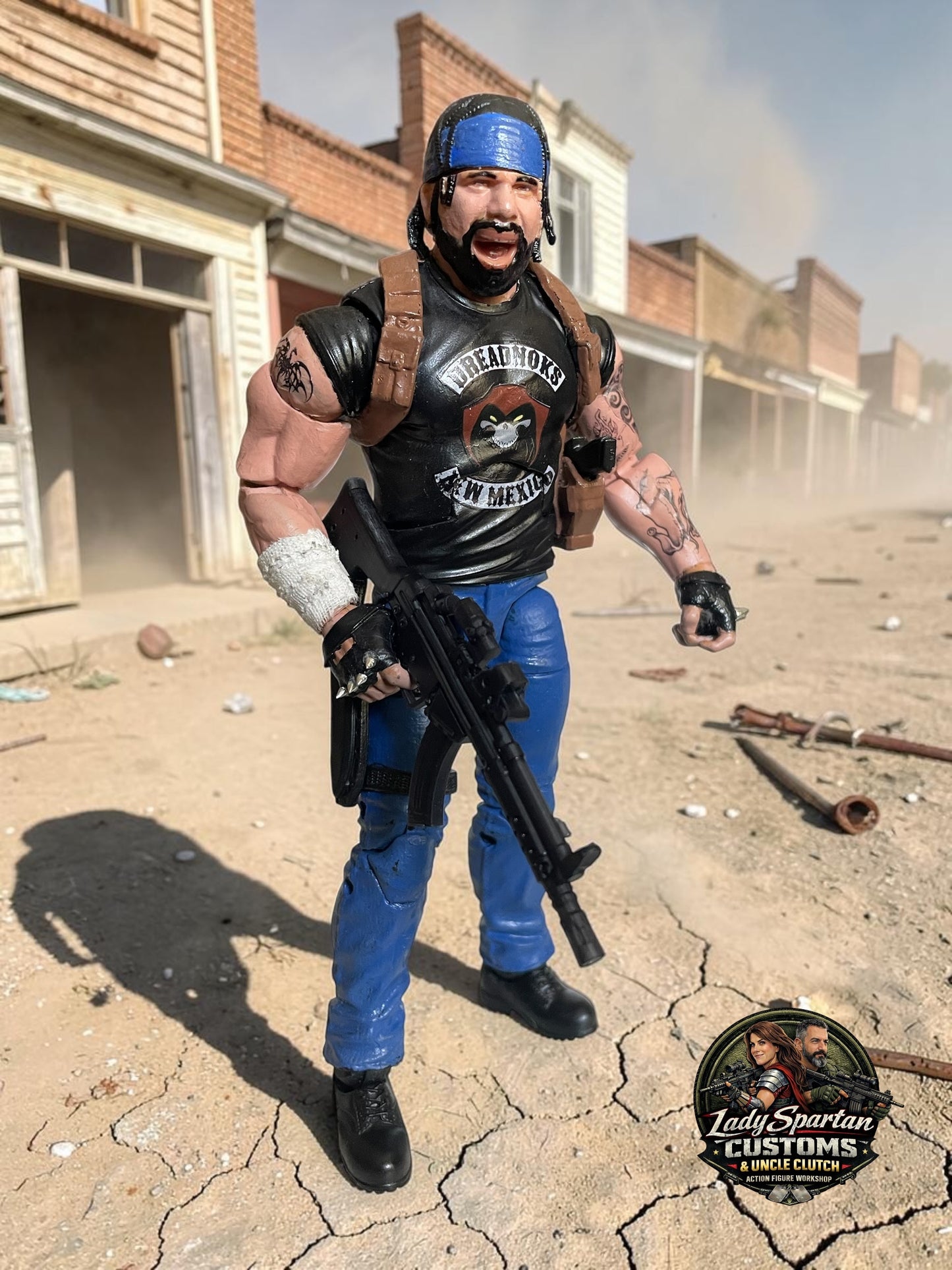Break Line | One-of-a-Kind 1:12 Scale Dreadnok Custom Figure