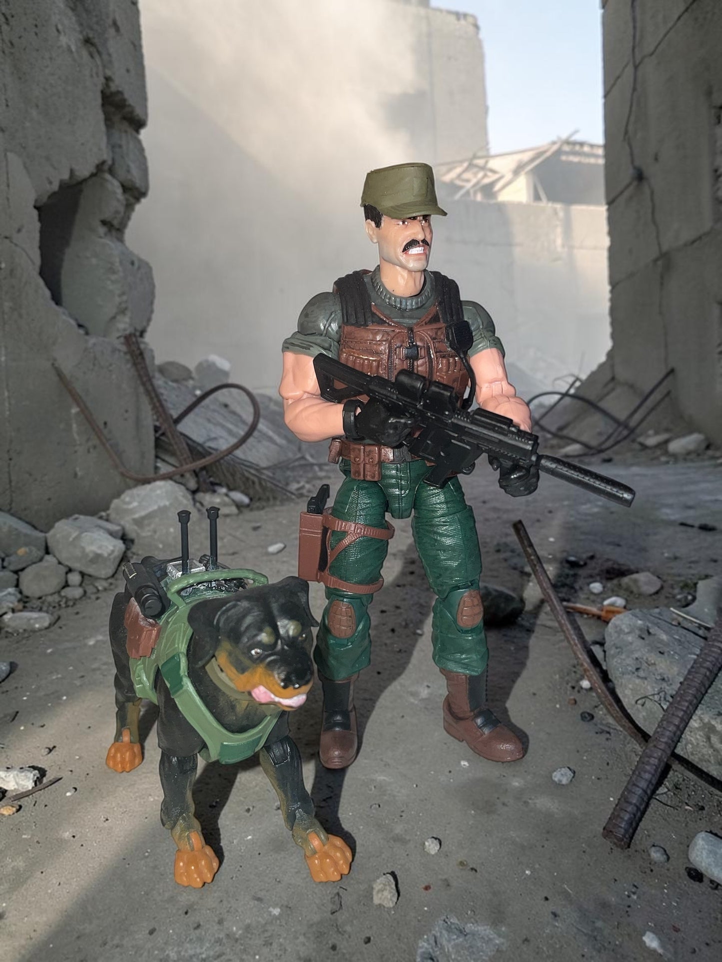 Mutt & Junkyard | One-of-a-Kind 1:12 Scale G.I. Joe Custom Figure
