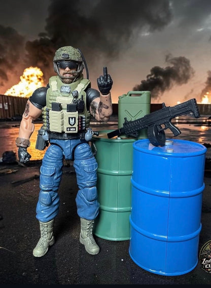 Bulldog (SAS trooper) | One-of-a-Kind 1:12 Scale G.I. Joe Custom Figure
