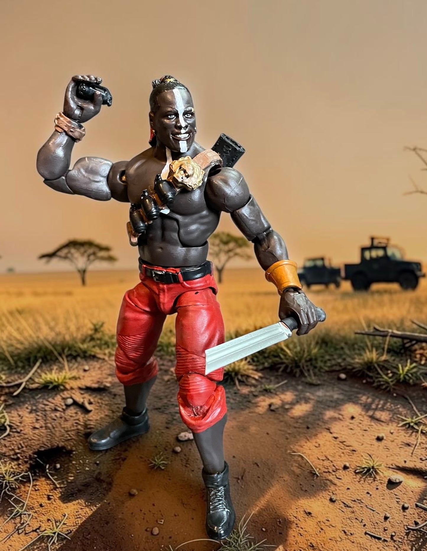 Bruja | One-of-a-Kind 1:12 Scale Dreadnok Custom Figure