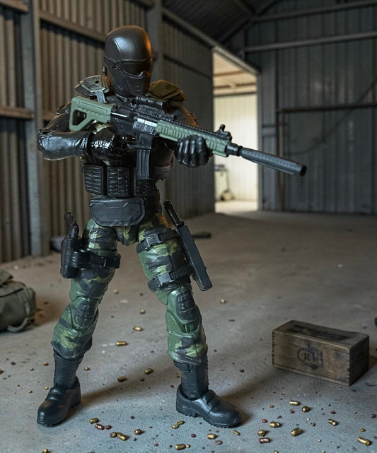 Snake Eyes | One-of-a-Kind 1:12 Scale G.I. Joe Custom Figure