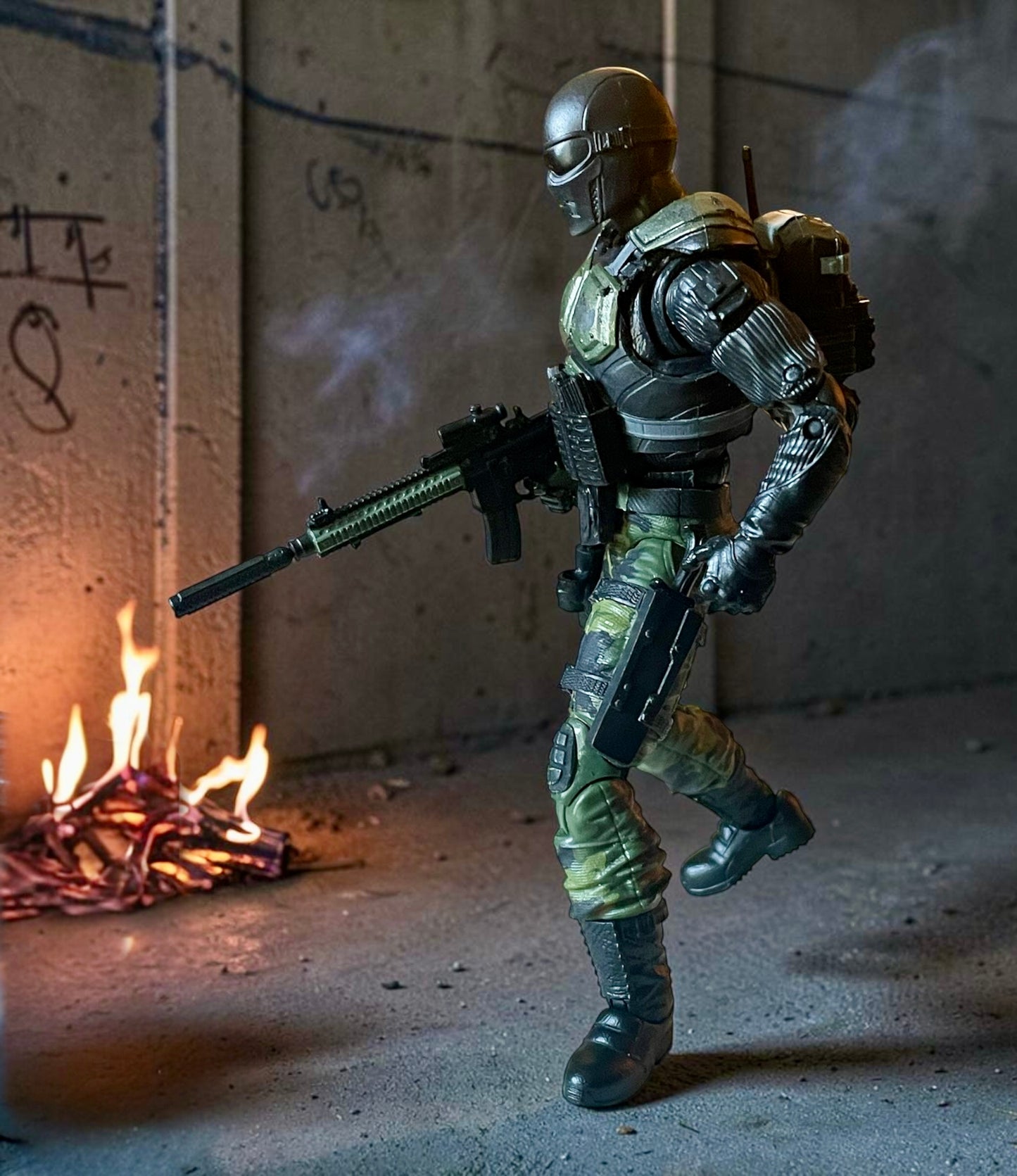 Snake Eyes | One-of-a-Kind 1:12 Scale G.I. Joe Custom Figure