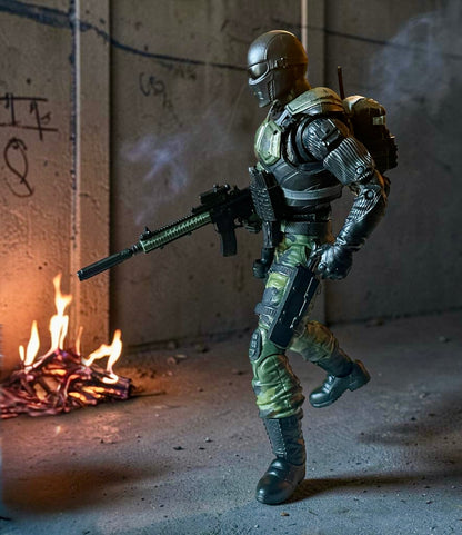 Snake Eyes | One-of-a-Kind 1:12 Scale G.I. Joe Custom Figure