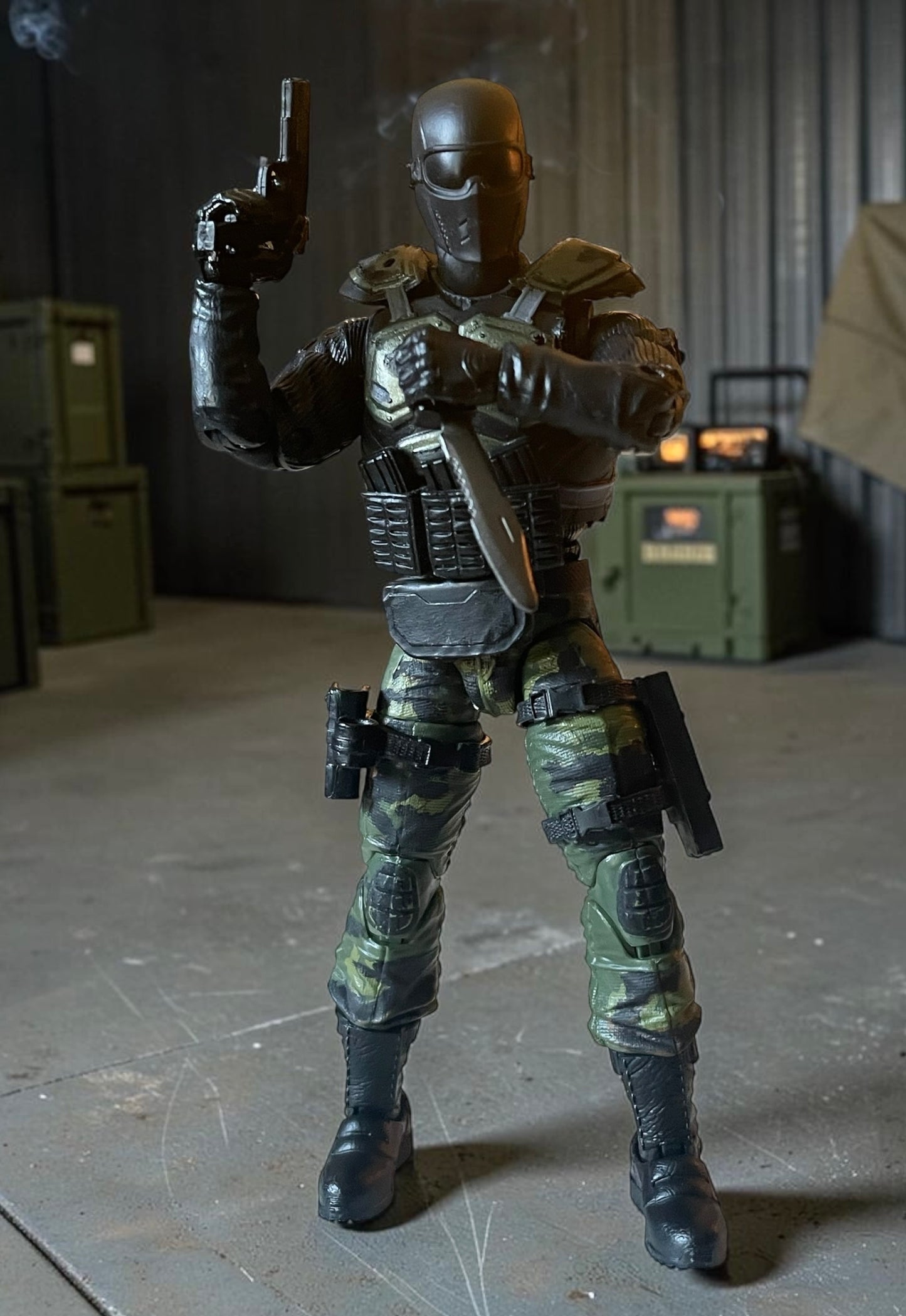 Snake Eyes | One-of-a-Kind 1:12 Scale G.I. Joe Custom Figure
