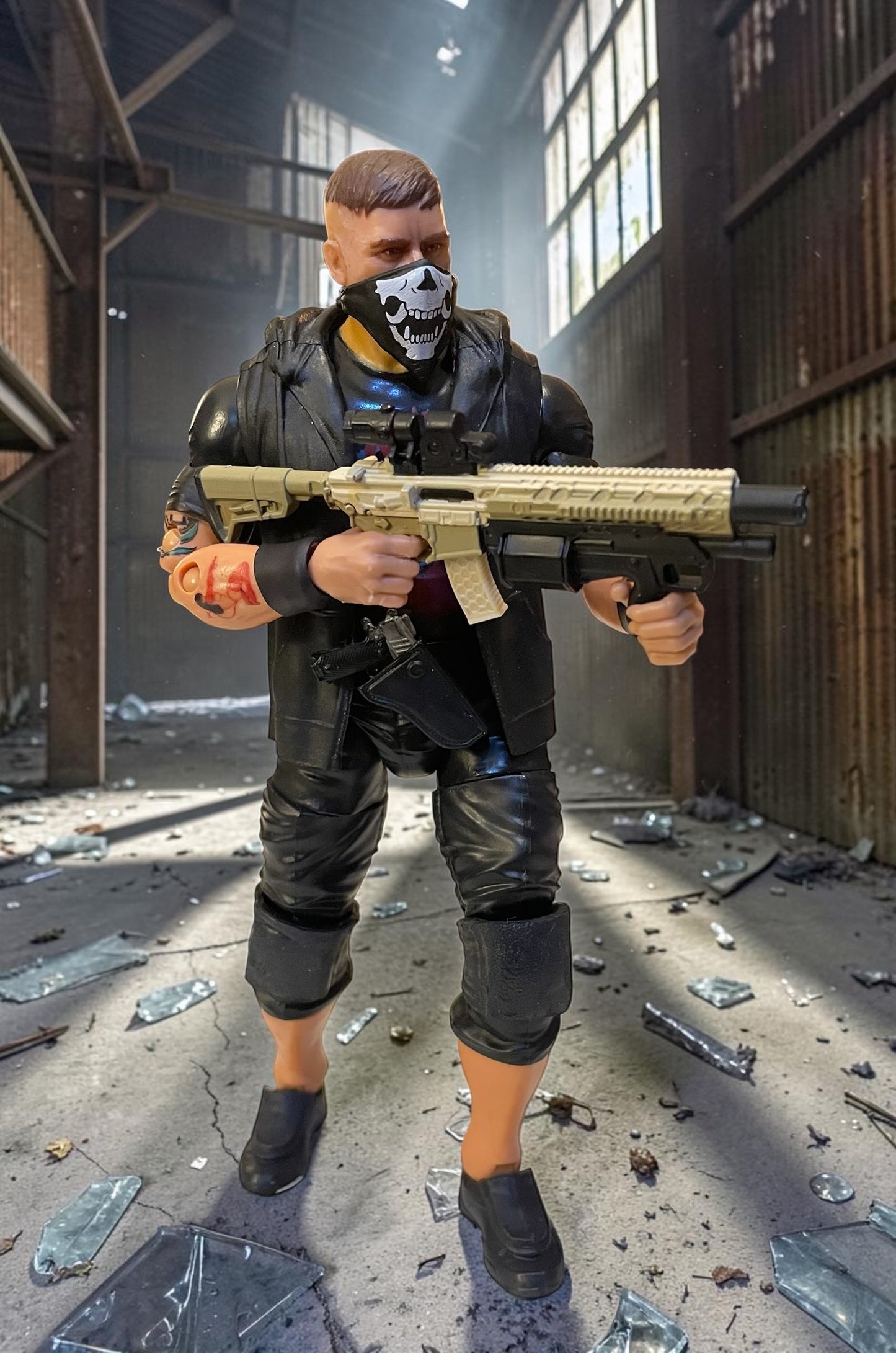 Napalm | One-of-a-Kind 1:12 Scale Dreadnok Custom Figure