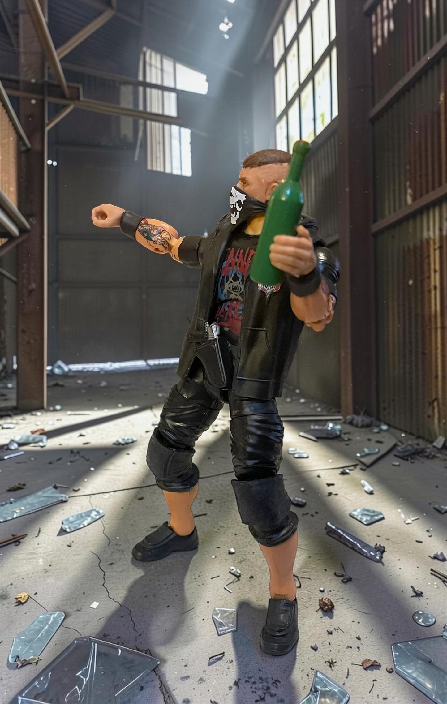Napalm | One-of-a-Kind 1:12 Scale Dreadnok Custom Figure