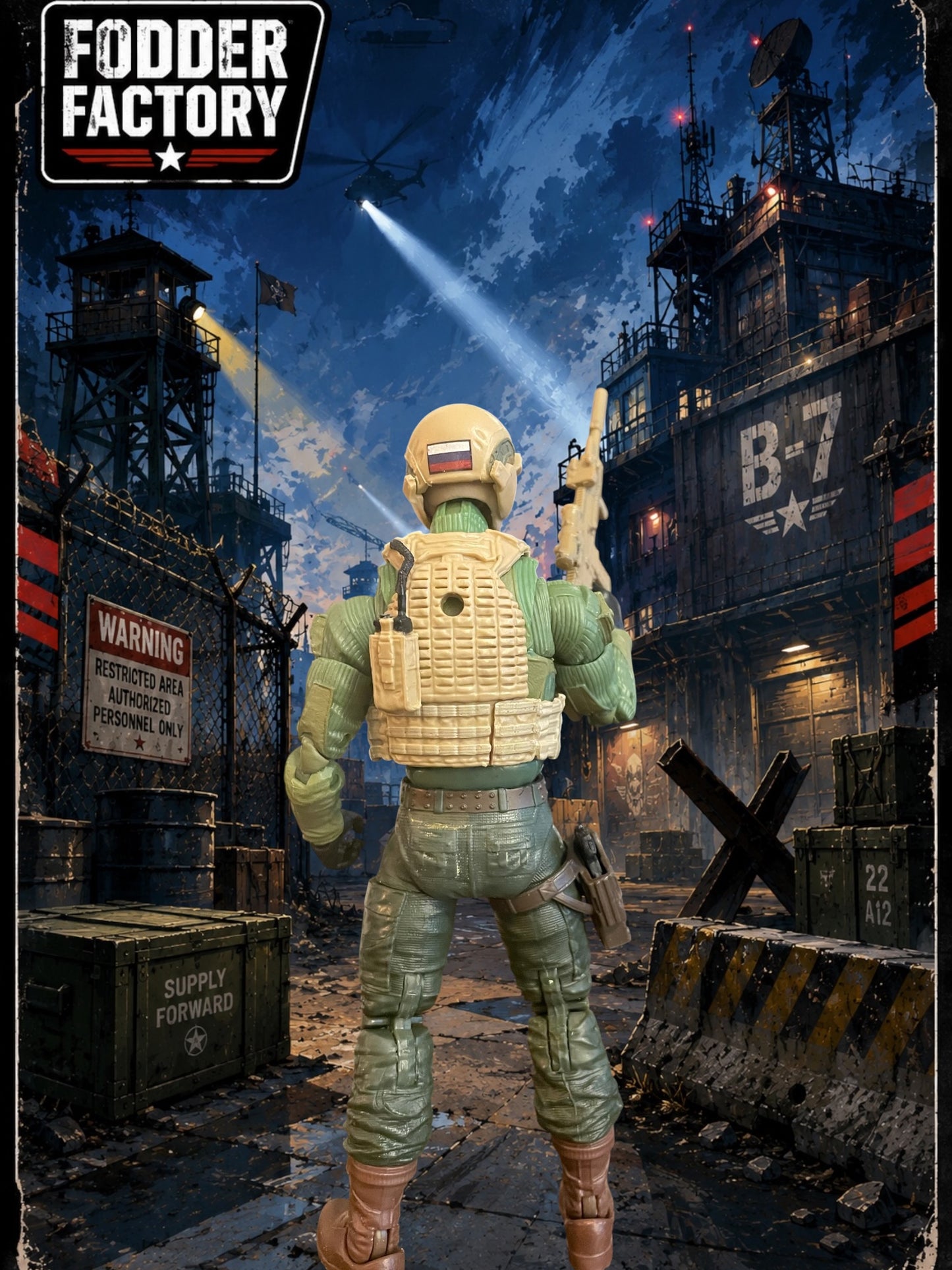 Fodder Factory 1:12 Scale Figure