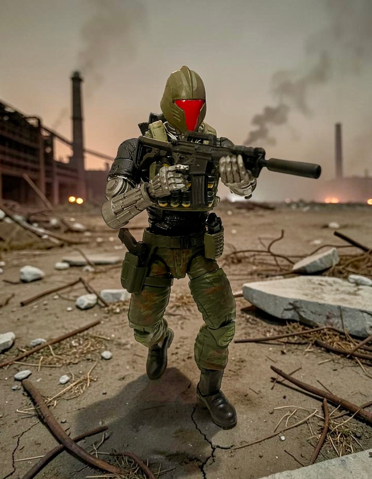 GI B.A.T. | One-of-a-Kind 1:12 Scale G.I. Joe Custom Joe Custom Figure