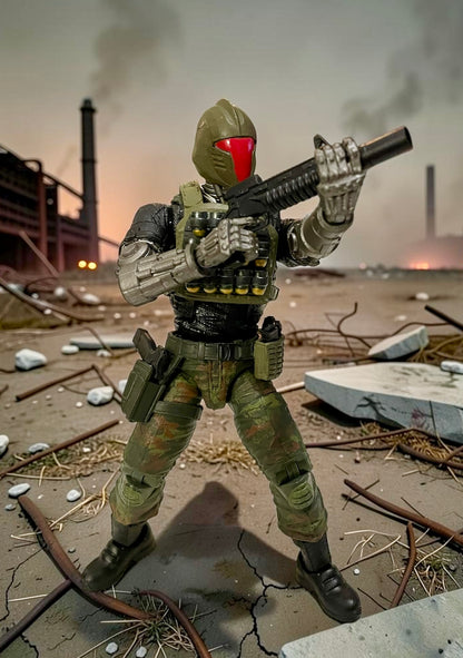 GI B.A.T. | One-of-a-Kind 1:12 Scale G.I. Joe Custom Joe Custom Figure