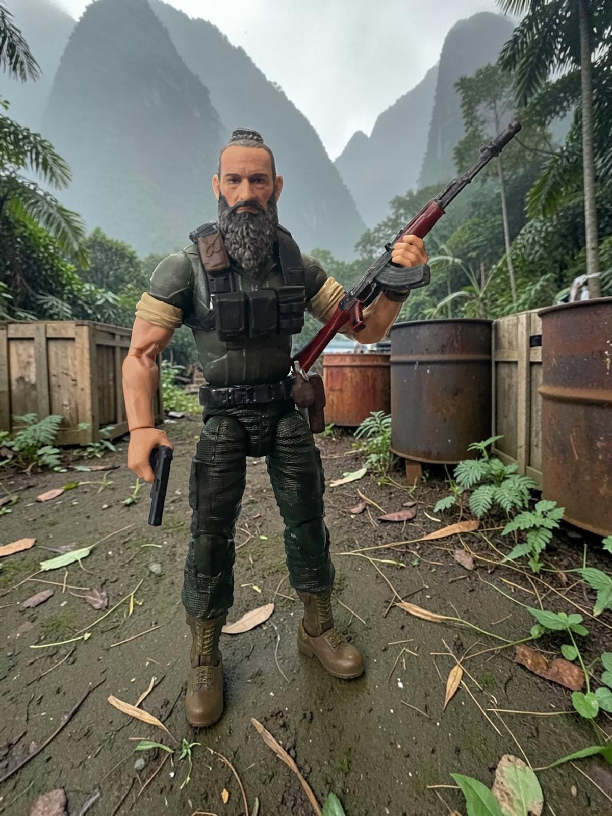 El Padre | Premium One-of-a-Kind 1:12 Scale Custom Figure