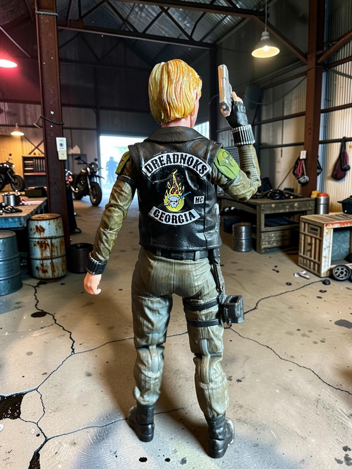 Haywire | Premium One-of-a-Kind 1:12 Scale Dreadnok Custom Figure