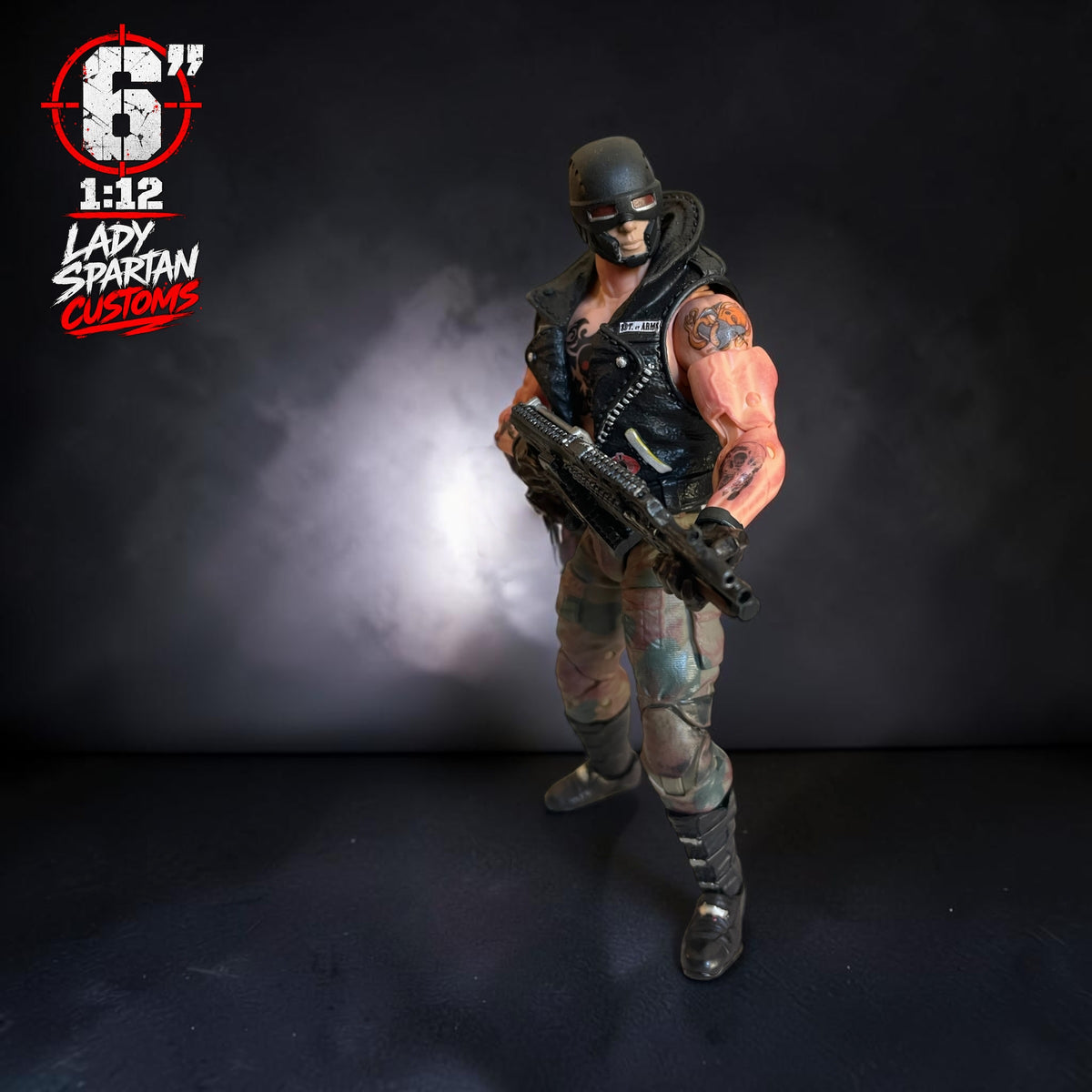 Tank | Premium One-of-a-Kind 1:12 Scale Dreadnok Custom Figure